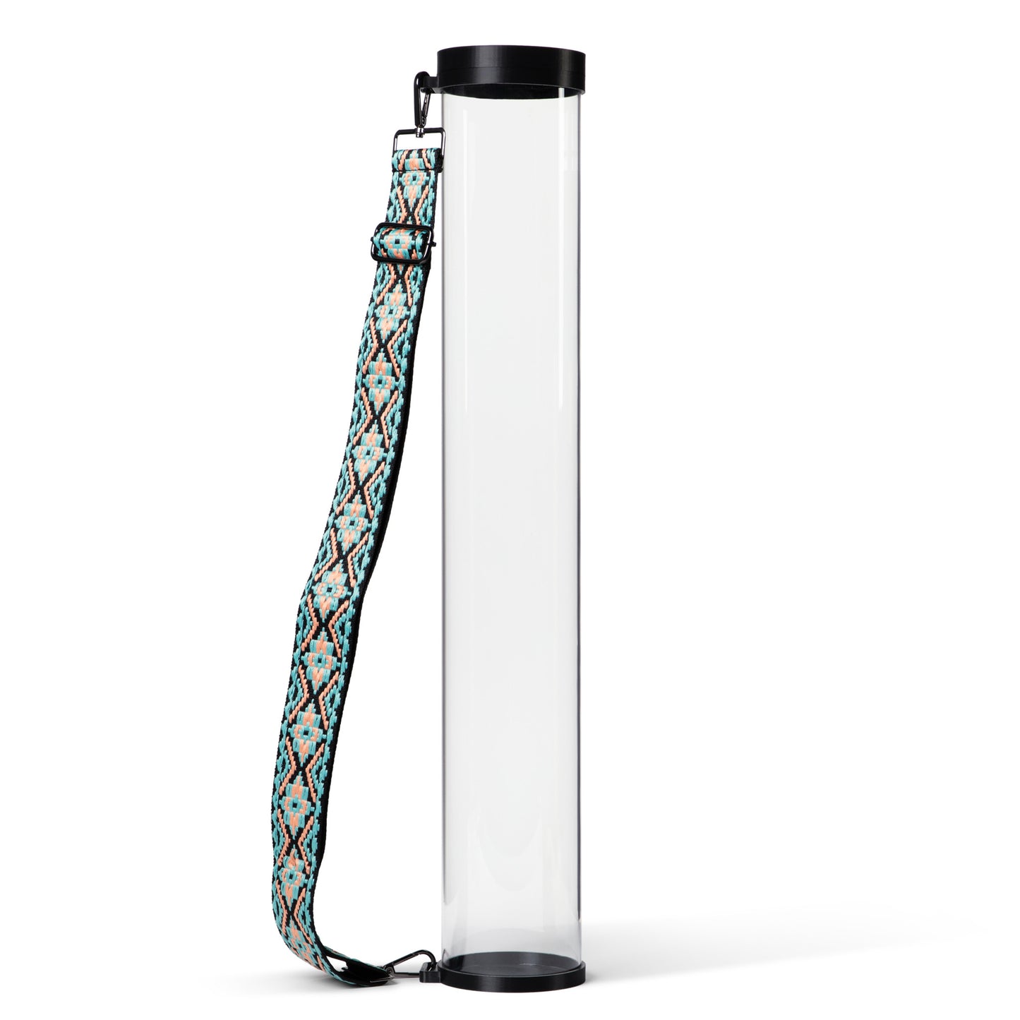 Wide Diameter Clear Concert Poster Tube – 3.75” Travel Tube